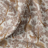 Printed Half Panama ARBOISIE Ecru / Brown